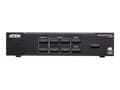 Miniatyrbild 3 av 5: ATEN VP1420 4 x 2 True 4K Presentation Matrix Switch - Video-/ljudomkopplare - skrivbordsmodell