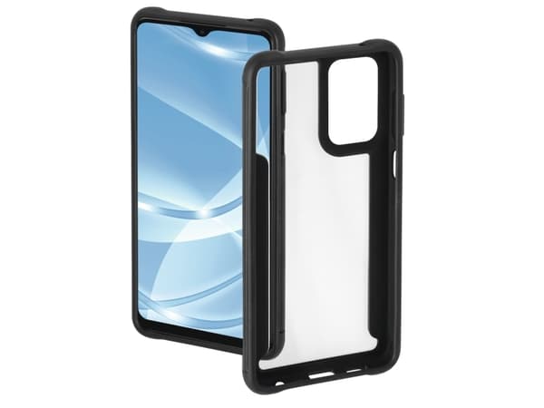Hama Metallic Frame, Etui, Samsung, Galaxy A23 4G/5G, 16,8 cm (6.6"), Sort, Gjennomsiktig