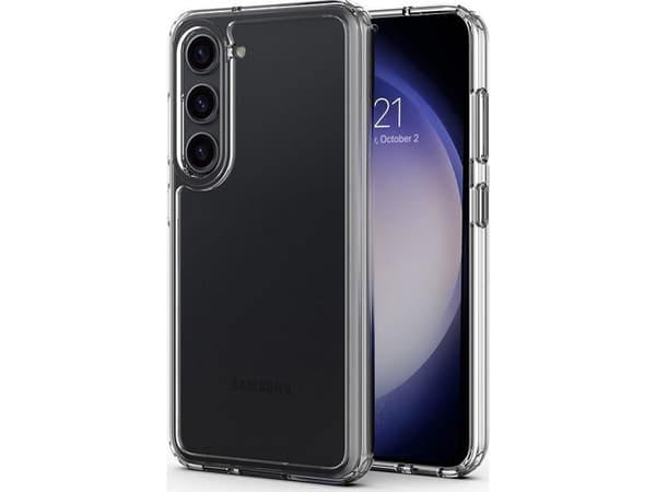 Crong Crystal Shield Cover - Samsung Galaxy S23+ Kotelo (läpinäkyvä)