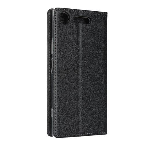 Sony Xperia XZ1 Silk Skin Lompakkoteline Suojaava Puhelinkotelo