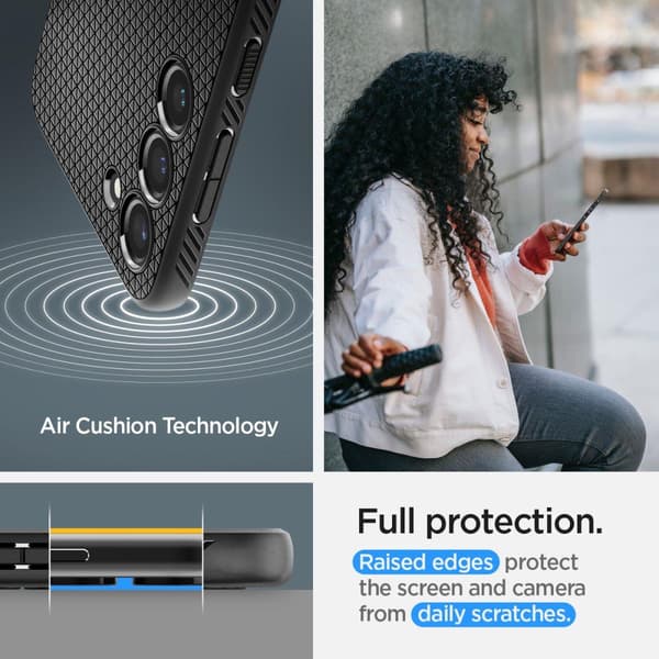Spigen Samsung Galaxy S23 Plus Case Liquid Air Black