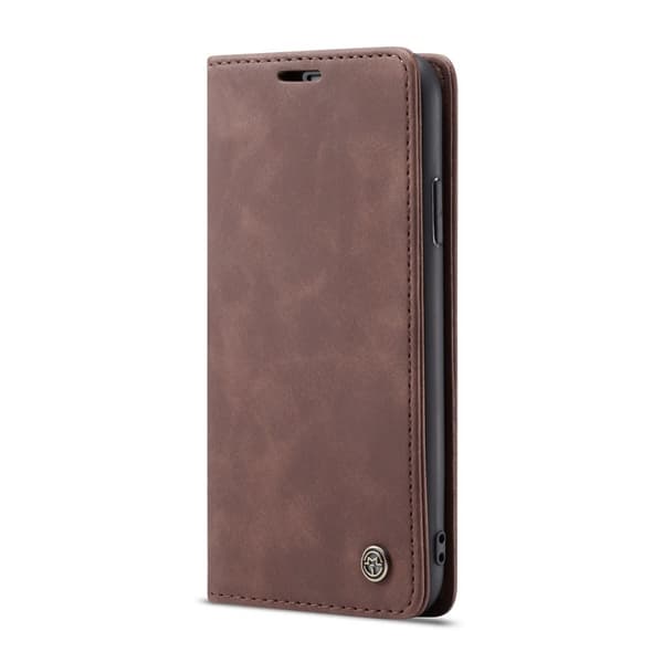 CaseMe Slim Plånboksfodral iPhone X/XS Brun