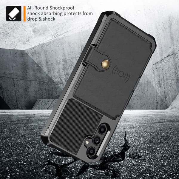 Multi-Slot Skal Samsung Galaxy A14 Svart