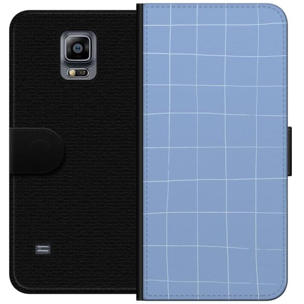 Samsung Galaxy Note 4 Lommeboketui Blått nett
