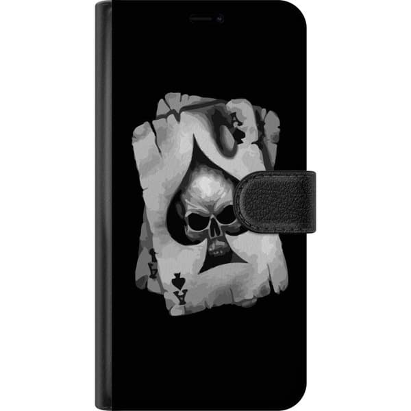Samsung Galaxy Xcover 4 Lommeboketui Hodeskall Kortspill