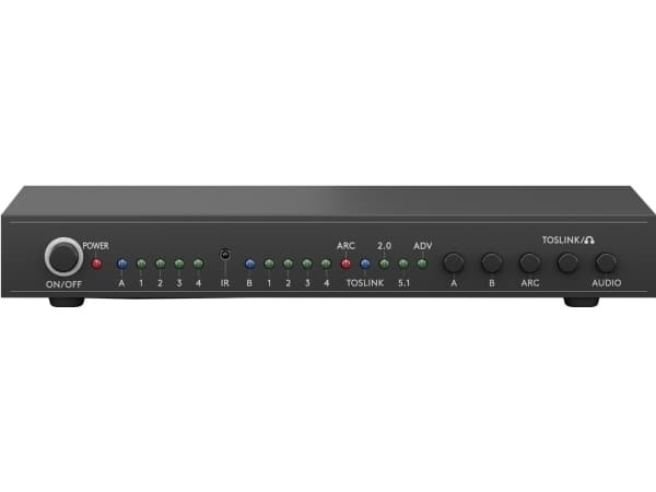 Goobay 58478, HDMI, 206 mm, 75 mm, 26 mm, 380 g
