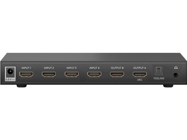 Goobay 58478, HDMI, 206 mm, 75 mm, 26 mm, 380 g