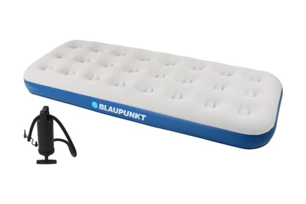 Oppustelig madras med håndpumpe 188x73 cm Blaupunkt IM210