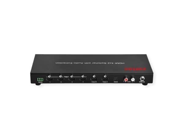 TRITON ROLINE 4K HDMI matrisebryter, 4x2, med fjernkontroll