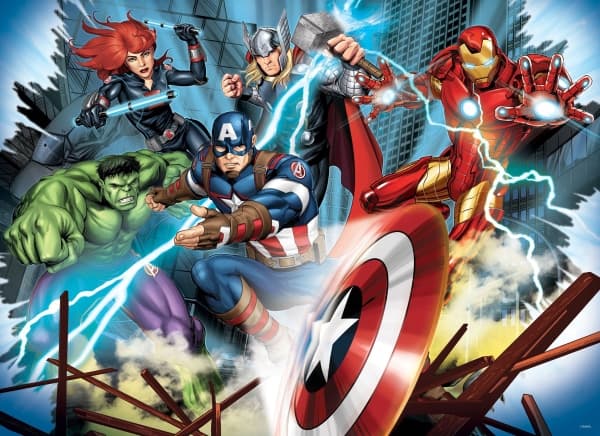 Lisciani LISCIANI MARVEL PUZZLE DF MAXI FLOOR 150 AVENGERS