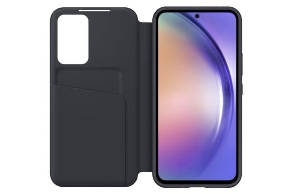 Samsung EF-ZA546 - Lommebok for mobiltelefon - svart - for Galaxy A54