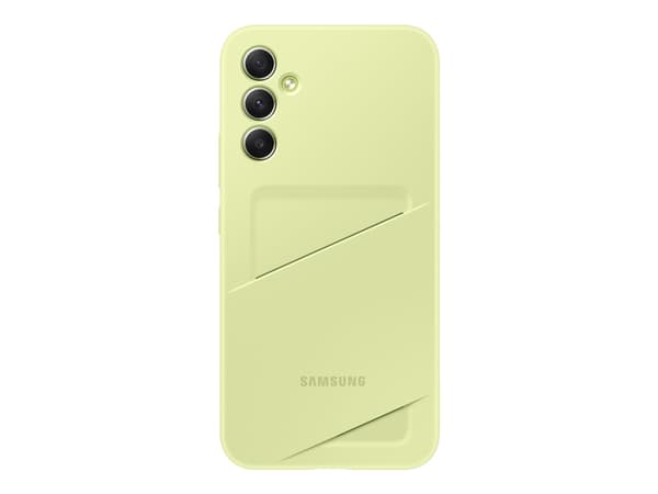 Samsung EF-OA346 - Baksidedeksel for mobiltelefon - termoplast-polyuretan (TPU) - lime - for Galaxy A34 5G
