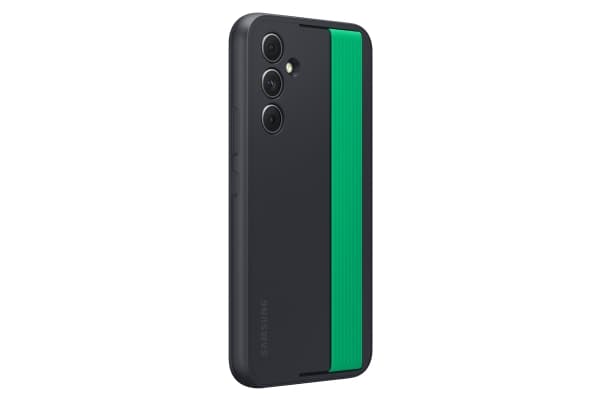 Samsung EF-XA546 - Baksidesskydd för mobiltelefon - svart - för Galaxy A54