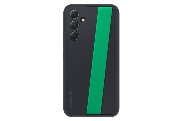 Samsung EF-XA546 - Baksidesskydd för mobiltelefon - svart - för Galaxy A54