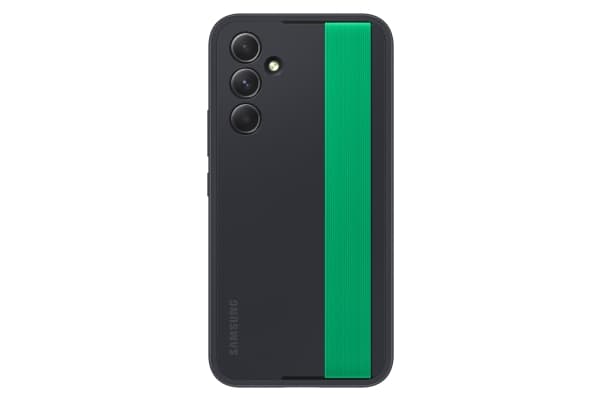 Samsung EF-XA546 - Baksidesskydd för mobiltelefon - svart - för Galaxy A54