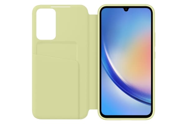 Samsung EF-ZA346 - Vikbart fodral för mobiltelefon - lime - för Galaxy A34 5G