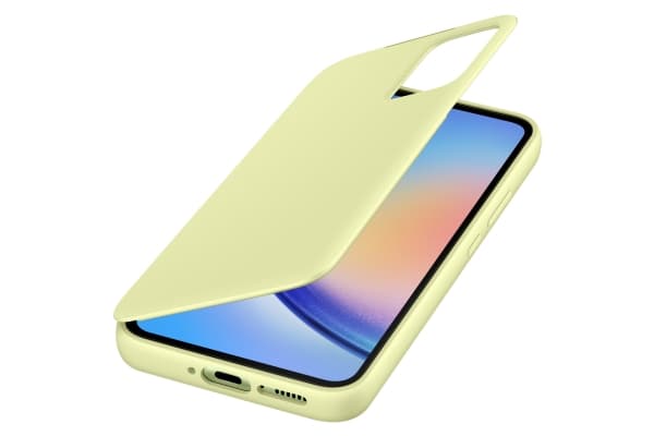 Samsung EF-ZA346 - Vikbart fodral för mobiltelefon - lime - för Galaxy A34 5G