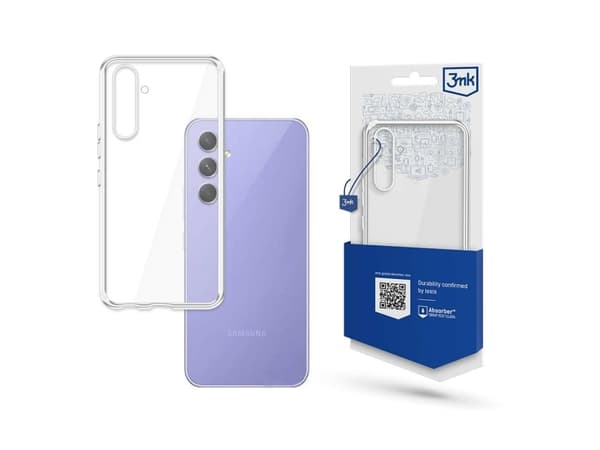 Samsung Galaxy A54 5G silikonikotelo 3mk Clear Case - kirkas - kirkas