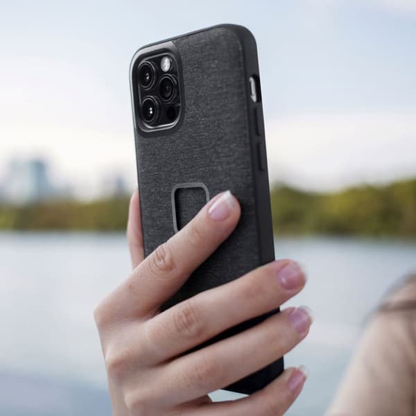 Peak Design Everyday Fabric Case iPhone 14 Plus Charcoal