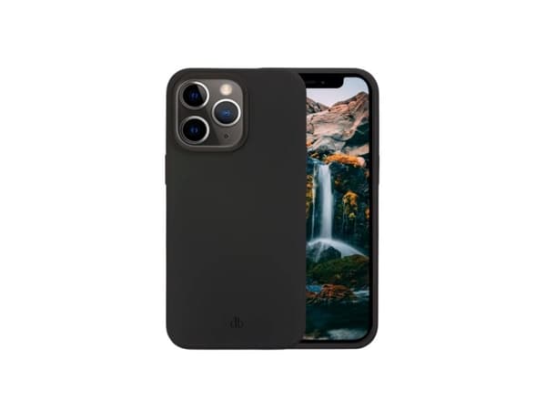 dbramante1928 Nuuk - Baksidesskydd för mobiltelefon - bulk - plast - svart - för Apple iPhone 12, 12 Pro