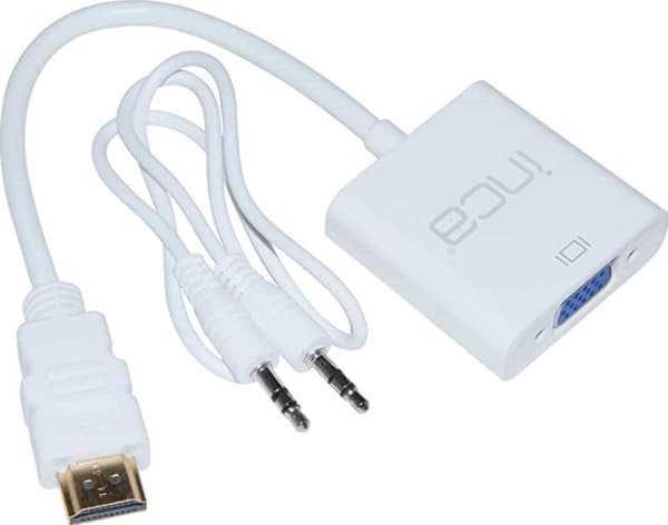 Adapter AV Inca INCA Adapter IHTVJ-7TB HDMI > VGA St. + USB-lyd, 1080P, detaljhandel