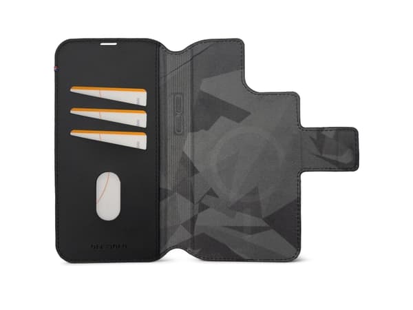 Decoded Leather Modu Wallet, Plånbok, Apple, iPhone 14, 15,4 cm (6.06"), Svart