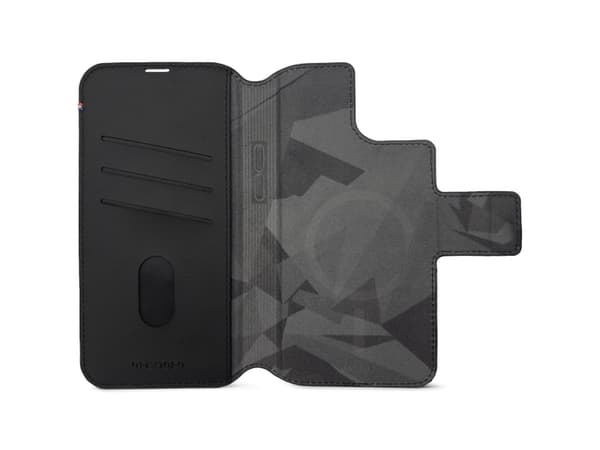 Decoded Leather Modu Wallet, Plånbok, Apple, iPhone 14, 15,4 cm (6.06"), Svart