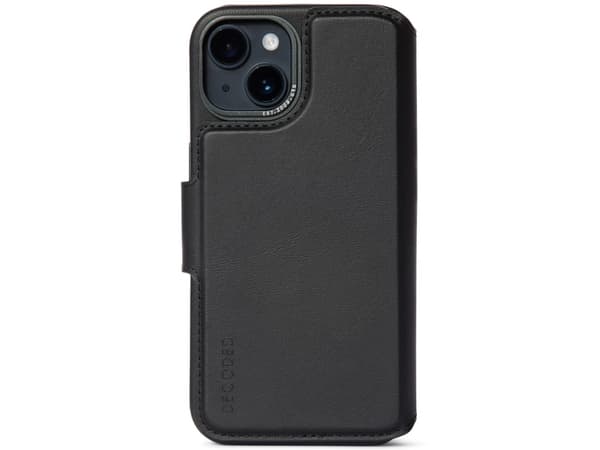 Decoded Leather Modu Wallet, Plånbok, Apple, iPhone 14, 15,4 cm (6.06"), Svart