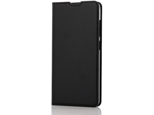 Wave BookCase -suojakotelo, Samsung Galaxy A51, musta