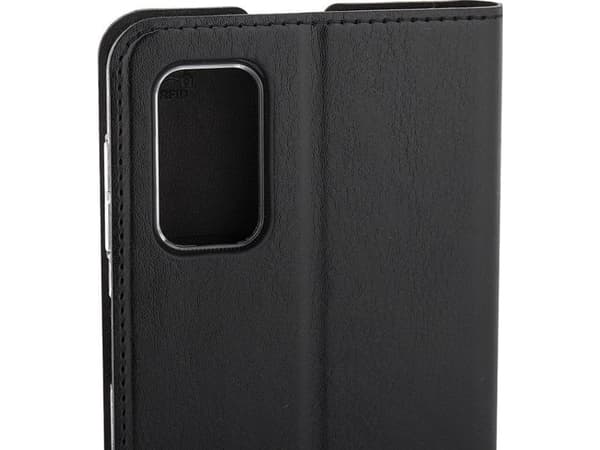 Wave BookCase -suojakotelo, Samsung Galaxy A32 5G, musta