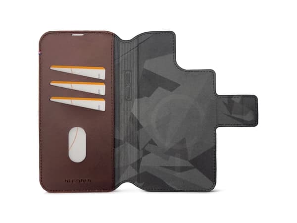 Decoded Modu Wallet, Lompakkokotelo, Apple, iPhone 14 Plus, 17 cm (6.69"), Ruskea, Suklaa