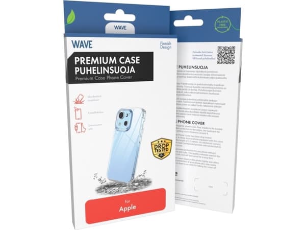 Wave WAVE-PPC-AP-IP14-TP mobile phone case 15.5 cm (6.1&quot;) Cover Transparent
