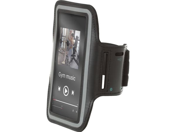 Wave armfodral för smartphones, storlek L, svart