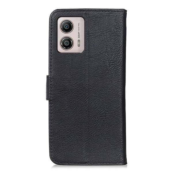 KHAZNEH Motorola Moto G53 5G Plånboksfodral - Svart