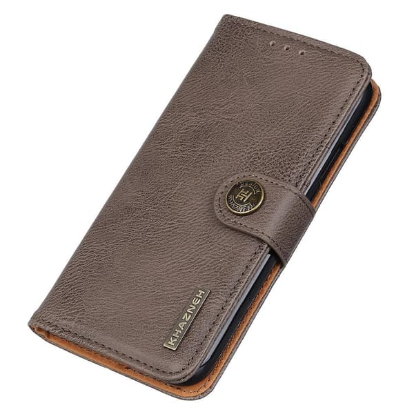 KHAZNEH Motorola Moto E13 4G Lommebok-deksel - Khaki