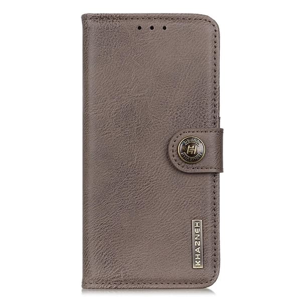 KHAZNEH Motorola Moto E13 4G Lommebok-deksel - Khaki