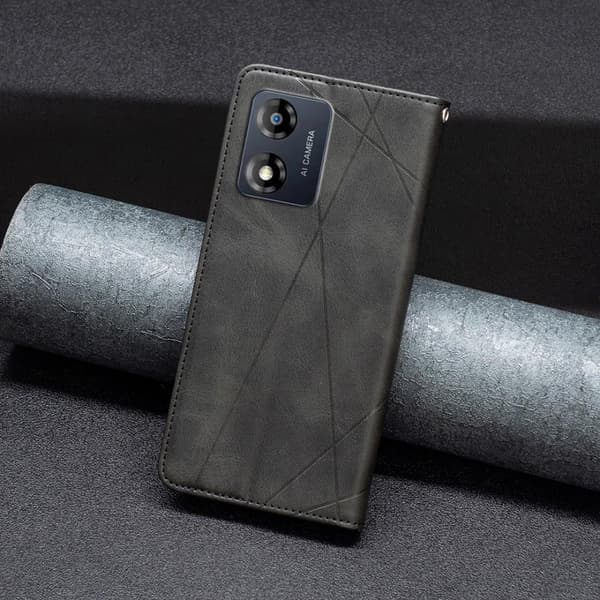 BINFEN Plånboksfodral Motorola Moto E13 4G - Svart
