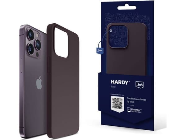 3MK Hardy Case iPhone 14 Pro Max 6.7"purple/deep purple MagSafe