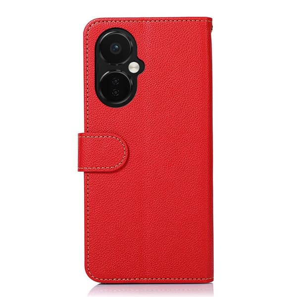 OnePlus Nord CE3 5G KHAZNEH Lommebok-deksel - Rød/Svart