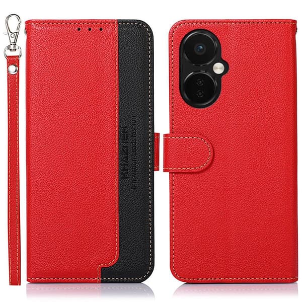 OnePlus Nord CE3 5G KHAZNEH Telefoncover - Rød/Sort