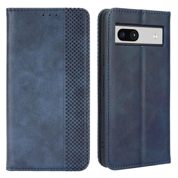 Google Pixel 7a Plånboksfodral Exklusivt Blå