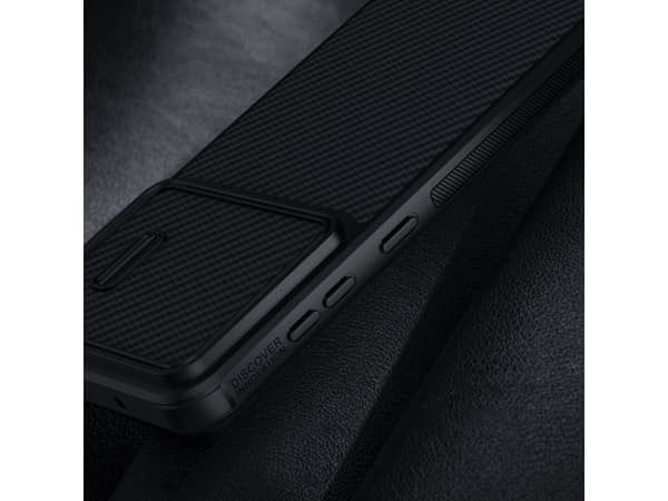 Nillkin Nillkin Nillkin Synteettinen kuitu S Case Samsung Galaxy S23 kamera kansi lajitella tapauksessa