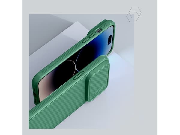 Nillkin Nillkin CamShield S Deksel iPhone 14 Pro Max pansret deksel kamerabeskytter sort