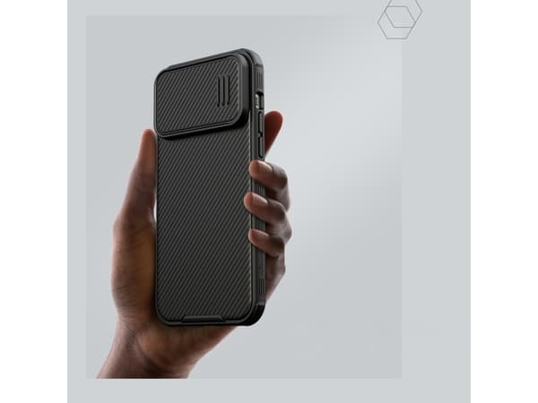 Nillkin Nillkin CamShield S Deksel iPhone 14 Pro Max pansret deksel kamerabeskytter sort