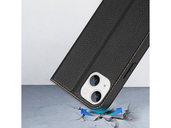 Dux Ducis Dux Ducis Skin X2 kotelo iPhone 14 Plus kotelo magneettiläpällä musta