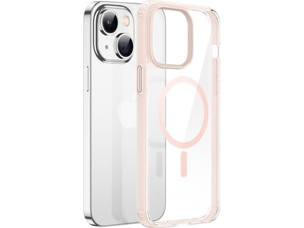 Dux Ducis Dux Ducis Clin2 tapauksessa iPhone 14 Plus magneettinen tapauksessa MagSafe vaaleanpunainen