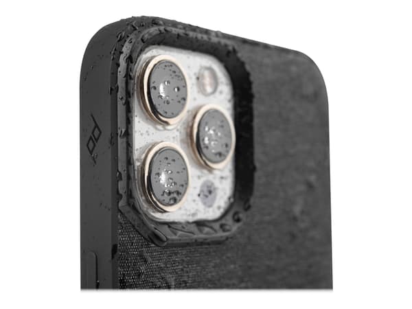 Peak Design Everyday - Baksidedeksel for mobiltelefon - robust - med løkke - MagSafe-samsvar - polykarbonat, termoplast-polyuretan (TPU), 100 % resir