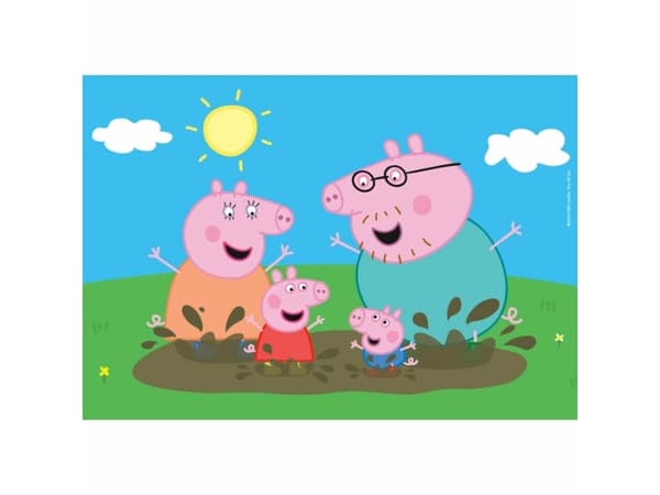 Clementoni Supercolor Peppa Pig, 20 stykker, Tegneserier, 3 år