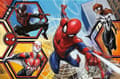 Pikkukuva 4 / 4: Puzzle Trefl Kaksipuolinen palapeli 24 elementtiä Super Maxi Spiderman goes into action 3in1