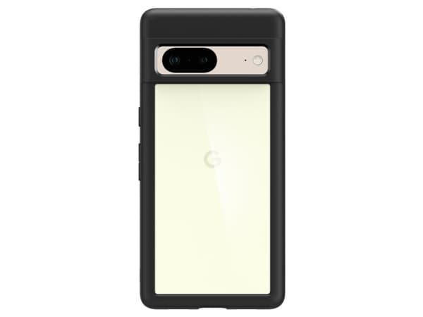 Spigen ACS04700, Suojus, Google, Pixel 7, 16 cm (6.3"), Musta, Läpinäkyvä